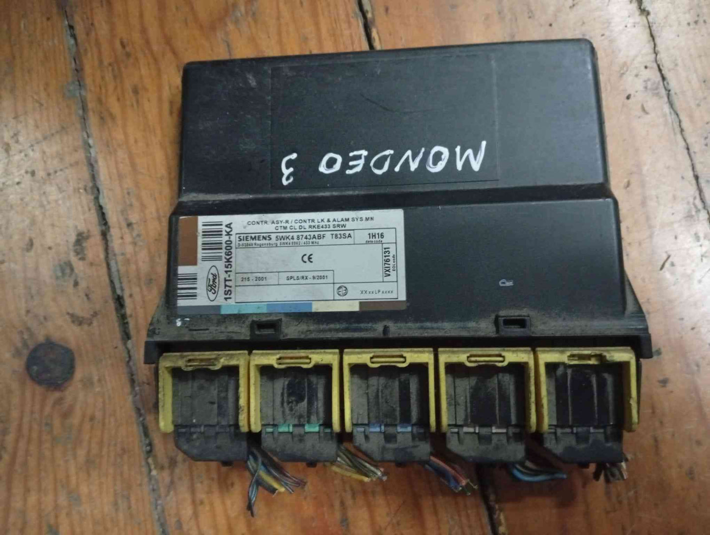 Módulo Electrónico - FORD MONDEO III (B5Y) 2004
