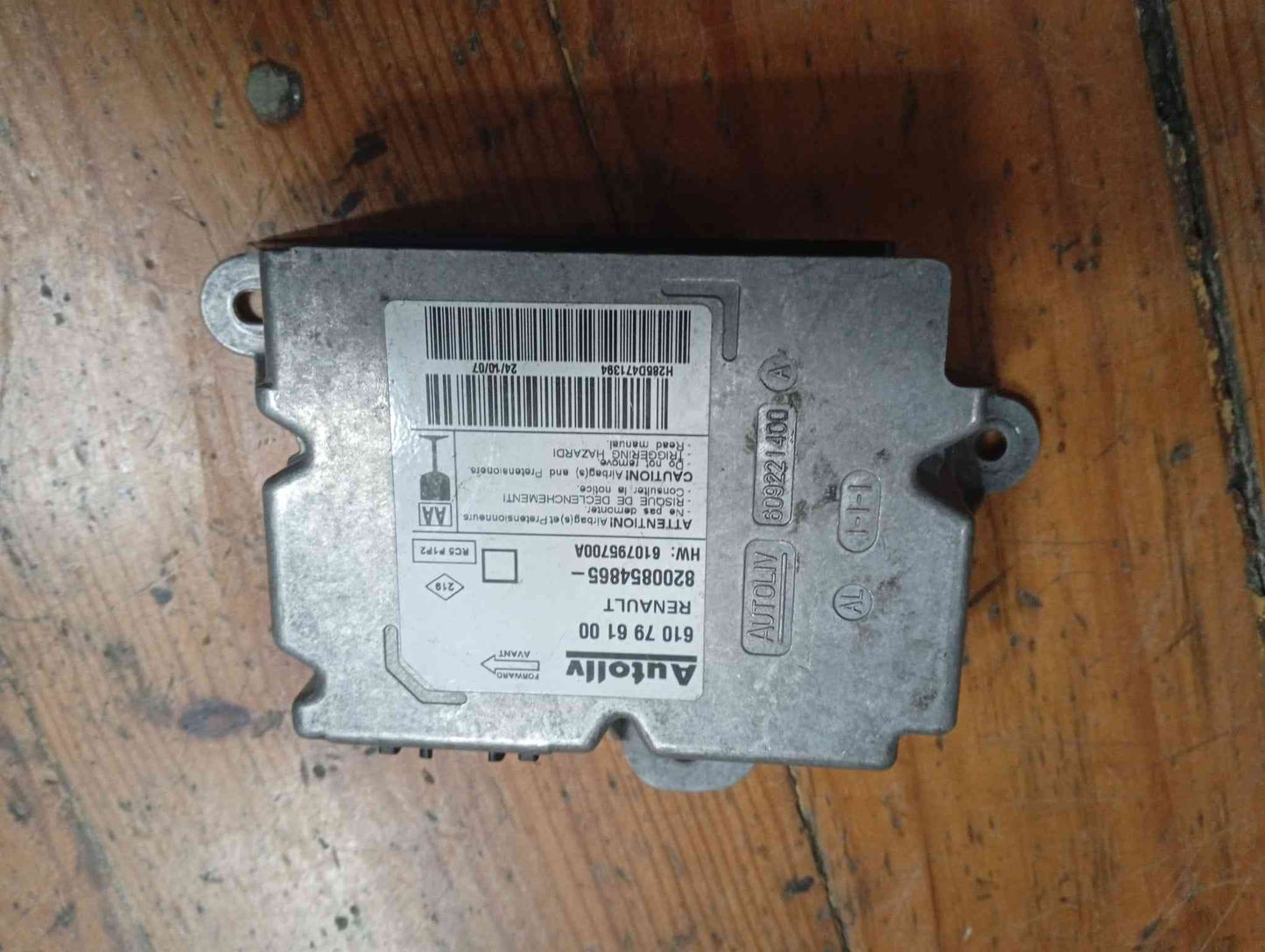 Centralina Airbag - RENAULT CLIO III (BR0/1, CR0/1) 2008