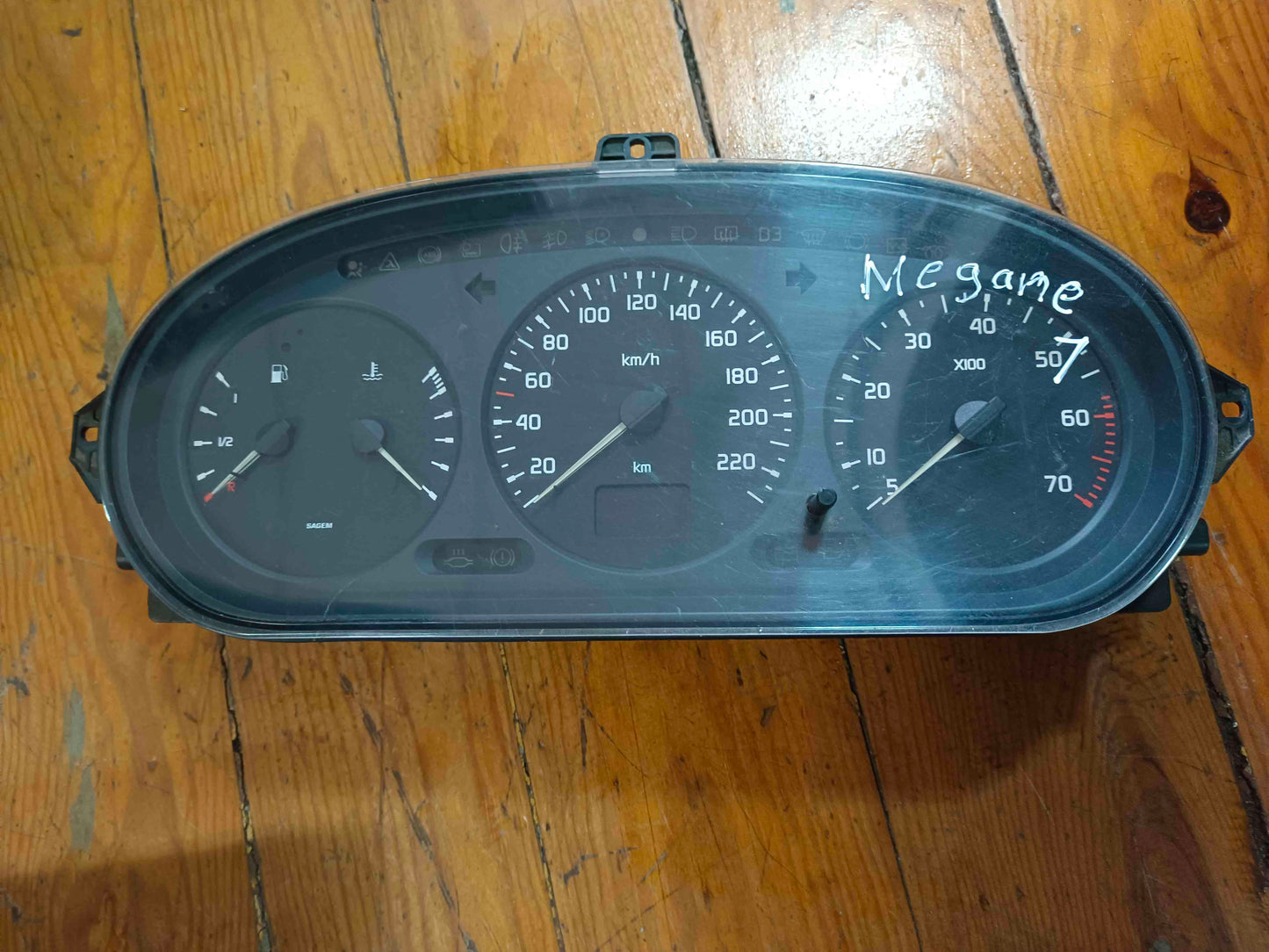 Quadrante / Painel de Instrumentos - RENAULT MEGANE I (BA0/1_) 1996