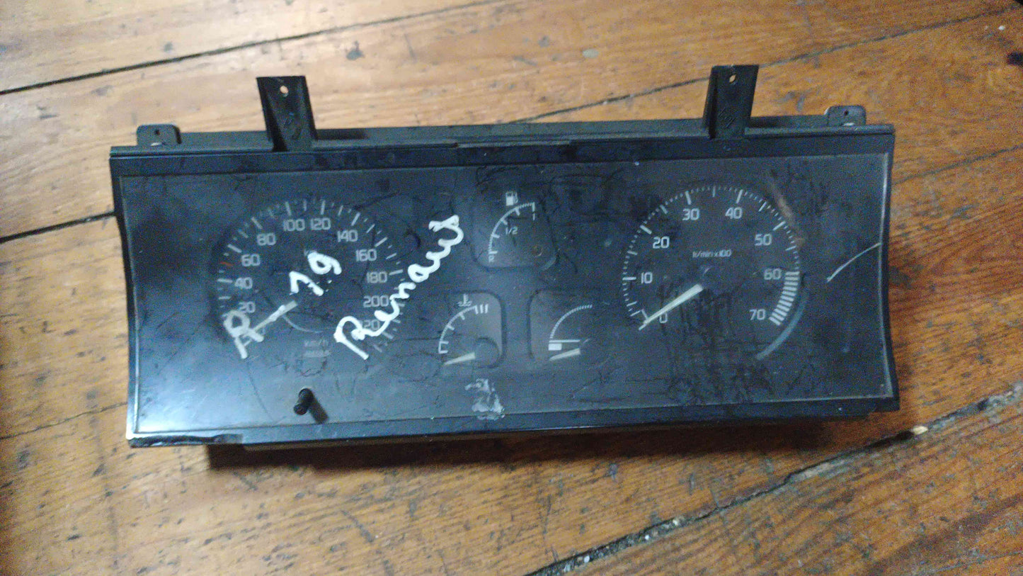 Quadrante / Painel de Instrumentos - RENAULT 19 I (B/C53_) 1990