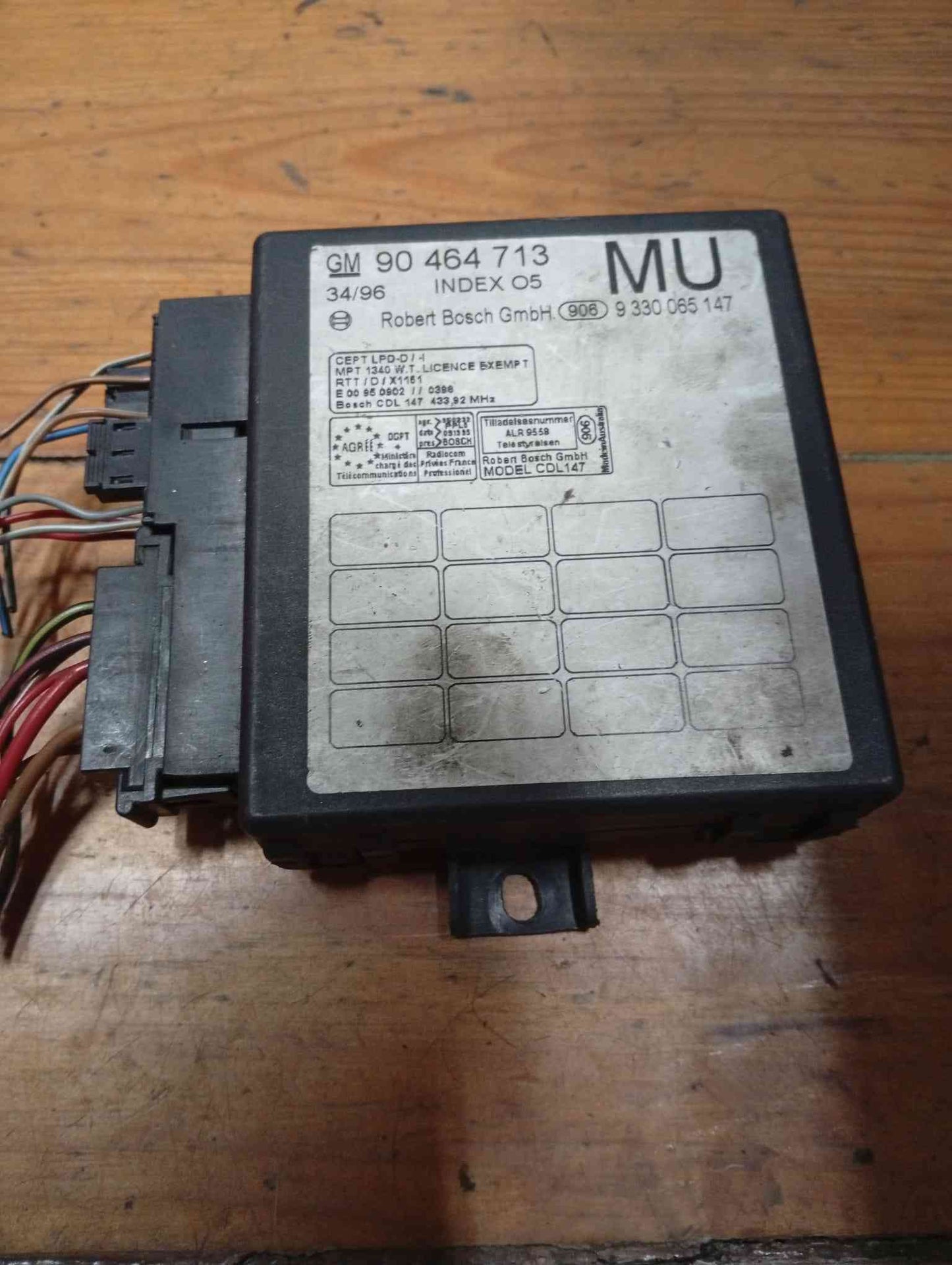 Módulo Electrónico - OPEL VECTRA B (J96) 1998