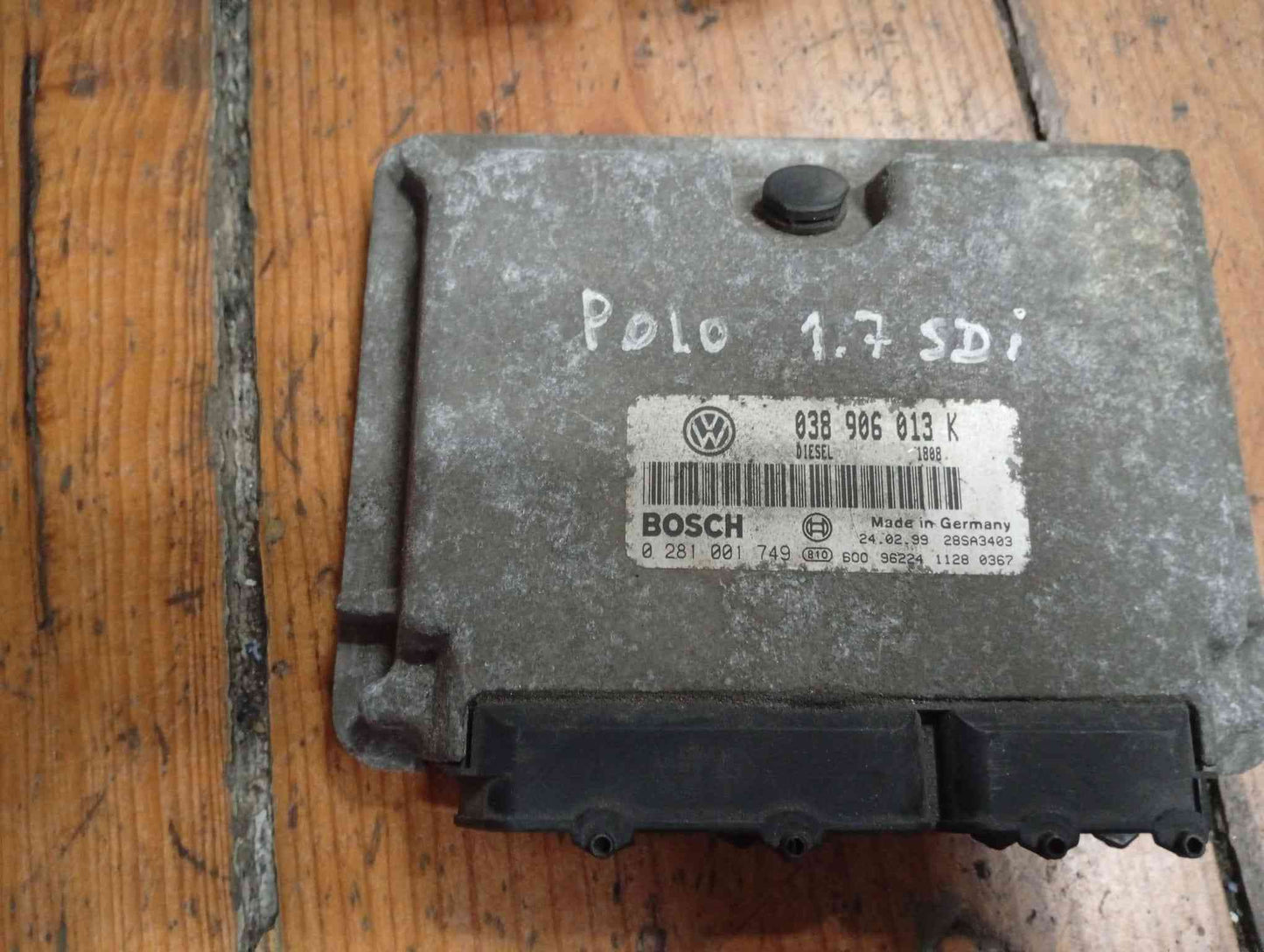 Centralina Motor / ECU - VW POLO (6N2) 2000 1.7 SDI (44 kW / 60 cv) [10.1999 - 09.2001]