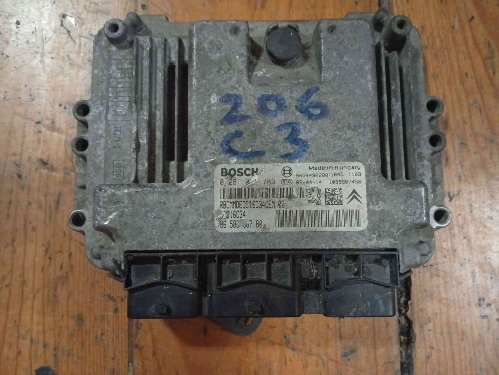 Centralina Motor / ECU - CITROËN C3 I (FC_, FN_) 2003