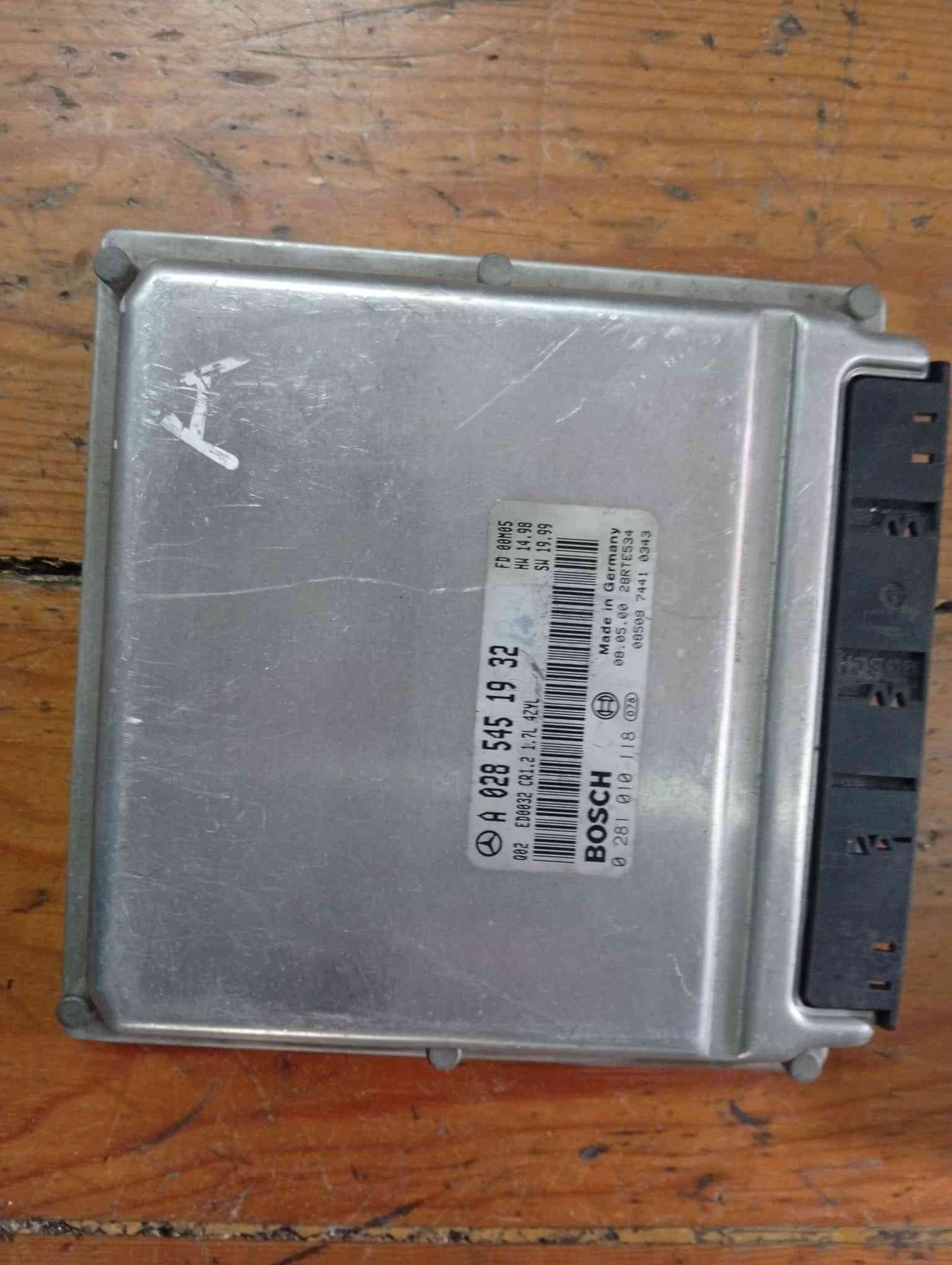 Centralina Motor / ECU - MERCEDES-BENZ A-CLASS (W168) 2001