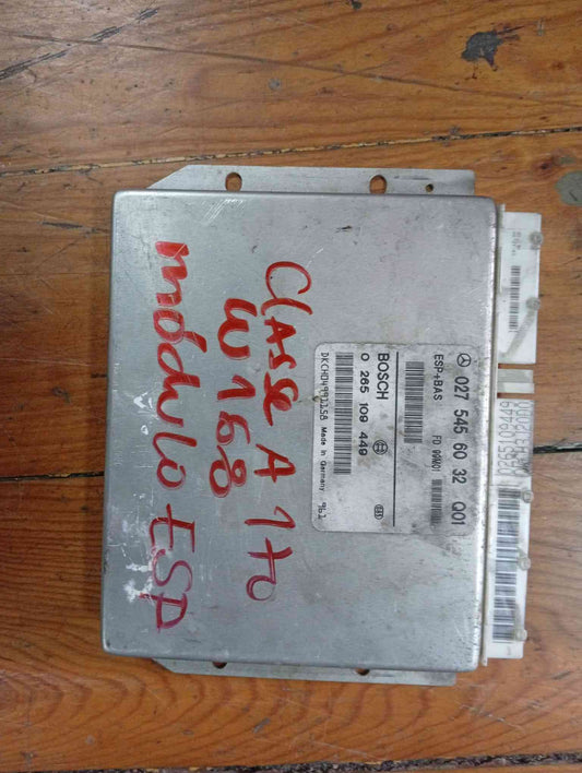 Centralina Motor / ECU - MERCEDES-BENZ A-CLASS (W168) 2001
