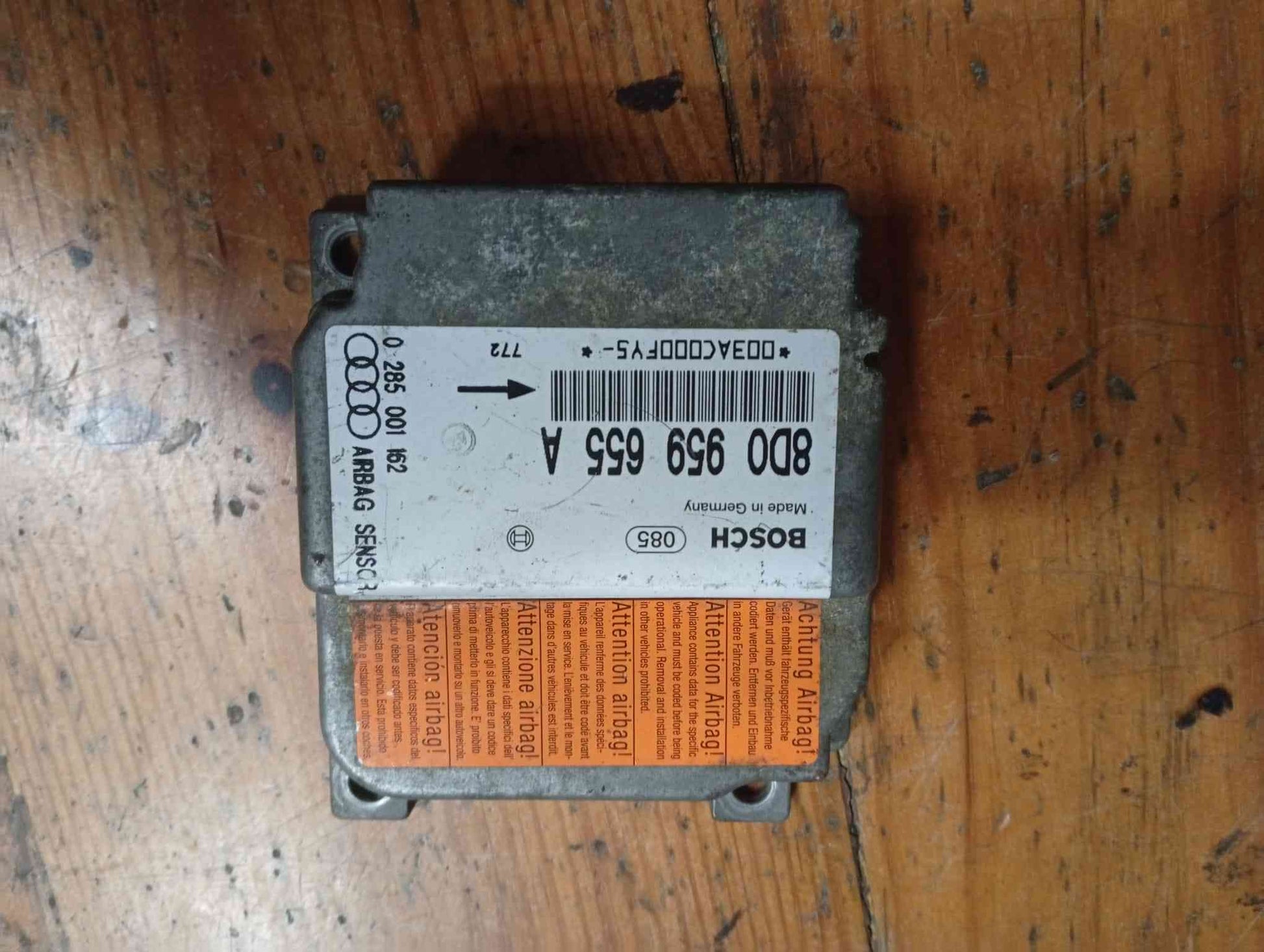 Centralina Airbag - AUDI A4 B5 (8D2) 2000