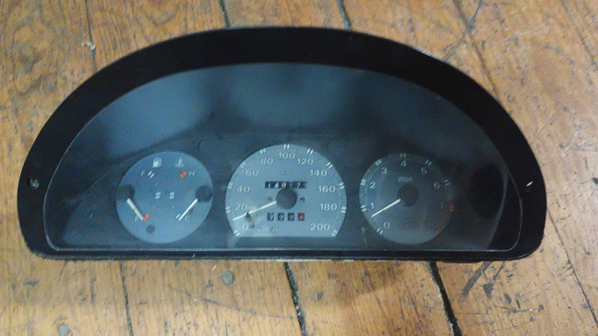 Quadrante / Painel de Instrumentos - FIAT PUNTO (176_) 1998 60 1.2 (176AP, 176AR, 176AQ, 176BB) (44 kW / 60 cv) [09.1993 - 09.1999]