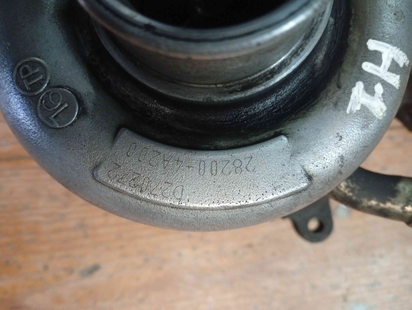 Turbo - HYUNDAI H-1 Camião de plataforma/chassis 2000