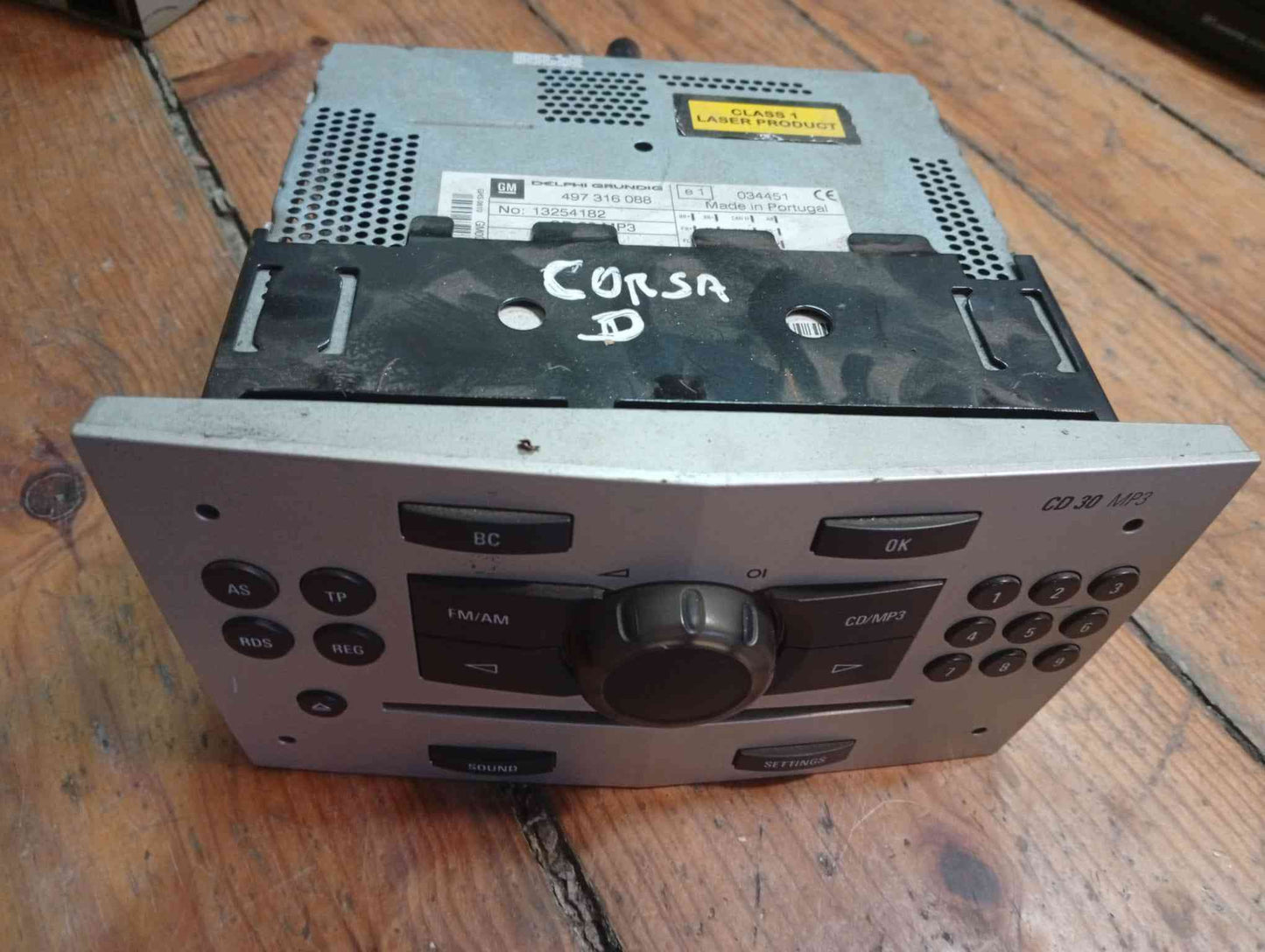 Rádio / Auto Rádio - OPEL CORSA D (S07) [07.2006 - 04.2015] 2008