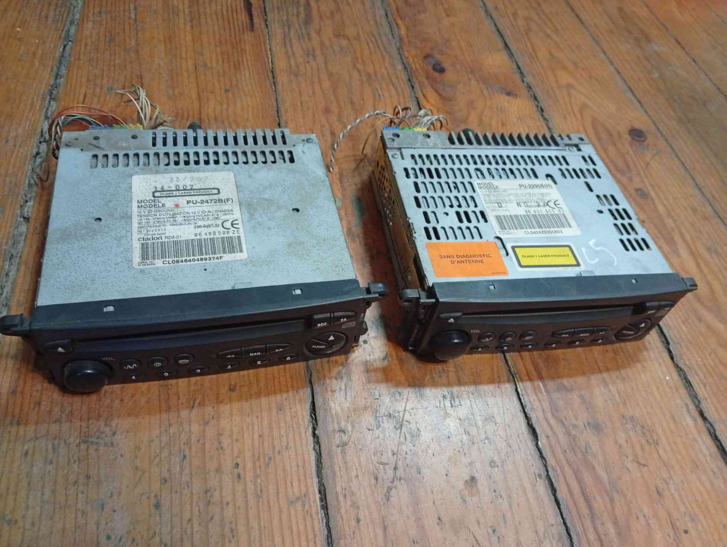 Rádio / Auto Rádio - CITROËN C5 I Caixa/Combi (DE_) [06.2002 - 08.2004] 2002