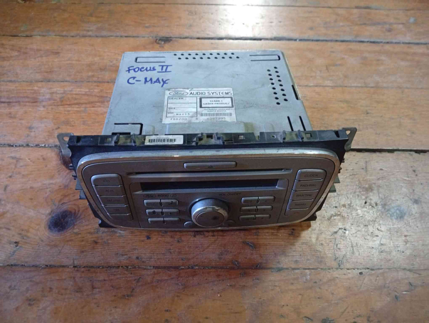 Rádio / Auto Rádio - FORD C-MAX (DM2) [02.2007 - 09.2010] 2007
